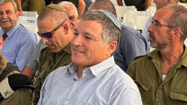 דוד זיני בטקס חילופי מפקד פיקוד הצפון