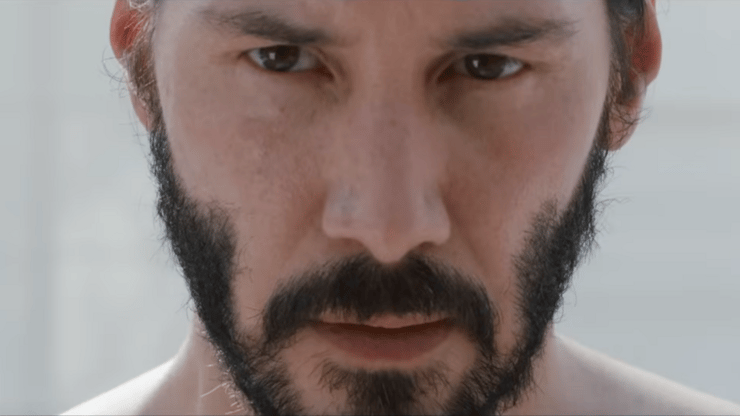 "המטריקס" זה לא. קיאנו ריבס, מתוך "47 רונין" (צילום: באדיבות יוניברסל) מתוך "47 רונין"