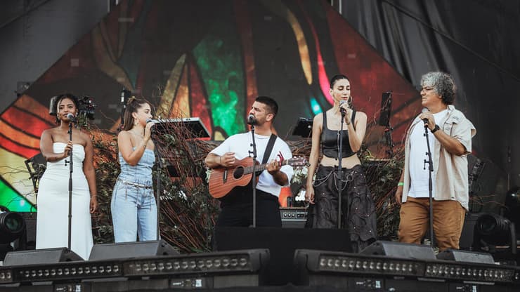 מתוך מופע המחווה השני לקהילת הנובה בפארק הירקון