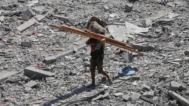 שכונת א-תופאח בעיר עזה