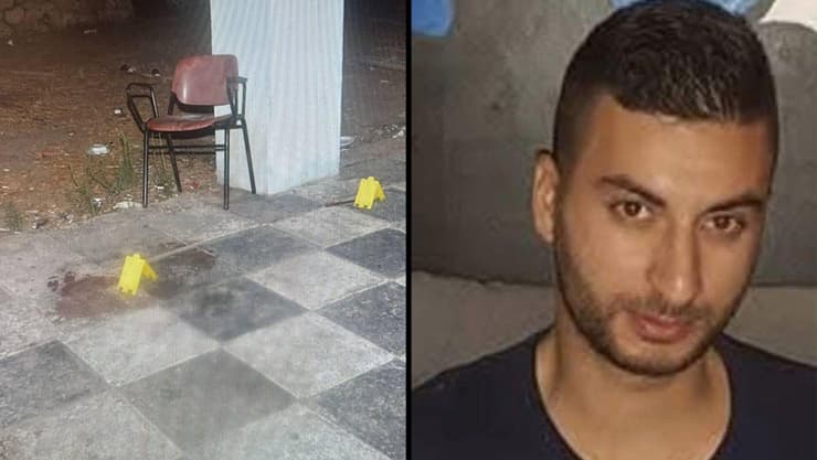 הנרצח דיוויד איסקוב וזירת הרצח באשקלון הנרצח דיוויד איסקוב