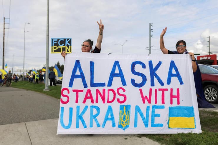 מחאות באלסקה בעקבות מפגש טראמפ ופוטין