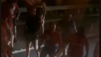 אוהדי מכבי חיפה מותקפים