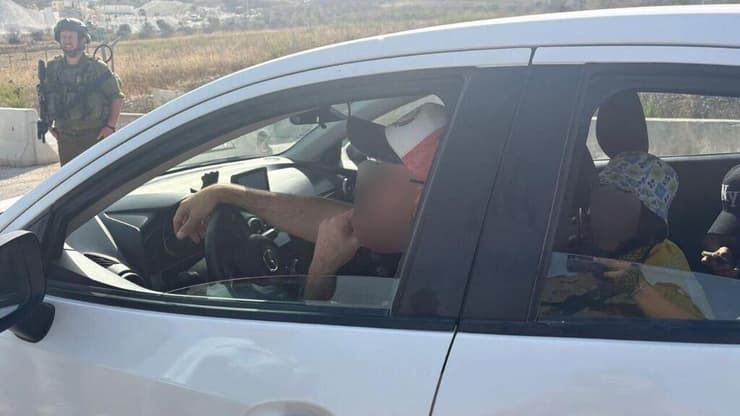 כוחות המנהל האזרחי חילצו אב ושלושת ילדיו משכם 