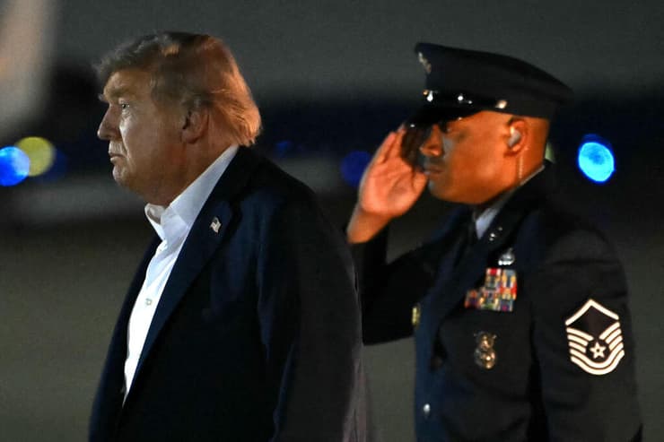 טראמפ חוזר מאלסקה