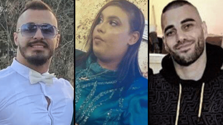 מחמוד ג'ראדאת (מימין), רוזית ג'ורבאן ואחמד בדראן מחמוד ג'ראדאת, רוזית ג'ורבאן, אחמד בדראן