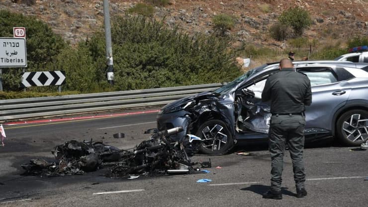 שני הרוגים בתאונת דרכים בין אופנוע לכלי רכב