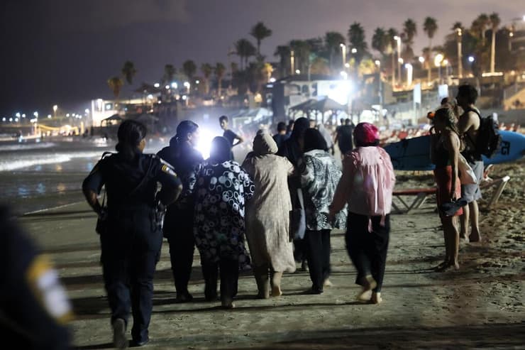 צילום: דנה קופל חיפושים אחר נעדר שסירתו התהפכה