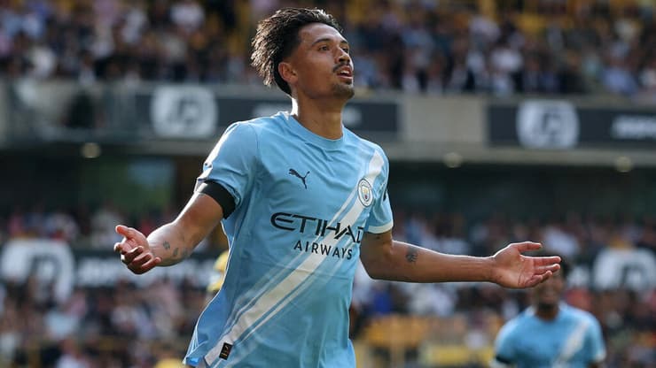 בכורה חלומית בפרמייר-ליג. ריינדרס (צילום: Reuters/Paul Childs) ריינדרס