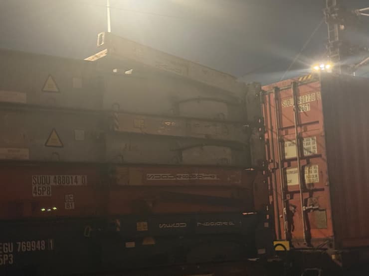 הקרון שעשה את הנזק שגרם לשיבושים ברכבת ישראל