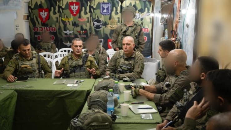 הרמטכ"ל אייל זמיר בעזה