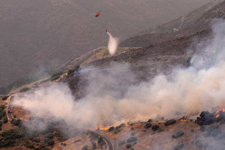 שריפה שריפת יער קסטיליה וליאון ספרד