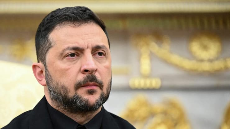 פגישתם של זלנסקי וטראמפ בבית הלבן