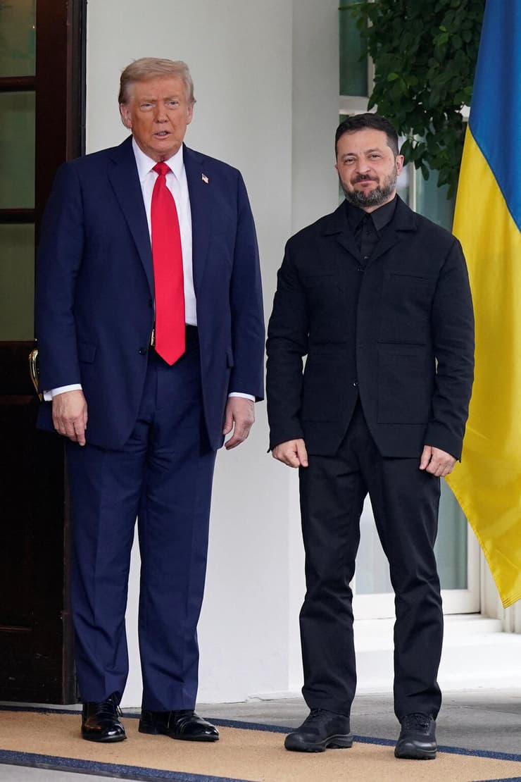 פגישתם של זלנסקי וטראמפ בבית הלבן