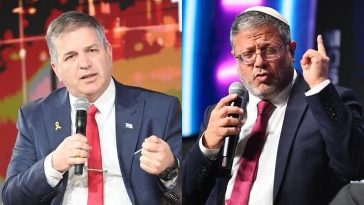 איתמר בן גביר, יואב קיש. התנגדו לקיצוץ (צילומים: יאיר שגיא) איתמר בן גביר, יואב קיש