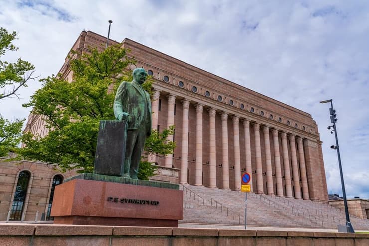 בניין ה פרלמנט של פינלנד הלסינקי