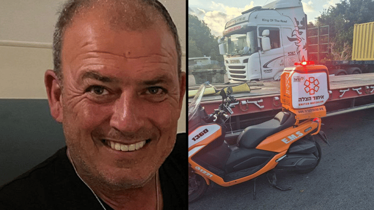 שמעון פרץ ז"ל, זירת תאונת הדרכים בכפר יונה