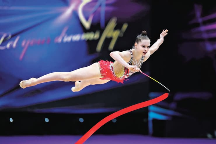 המועמדת הבכירה ללוס אנג'לס. מיטל סומקין (צילום: Ulrich Fassbender, באדיבות איגוד ההתעמלות בישראל) מיטל סומקין