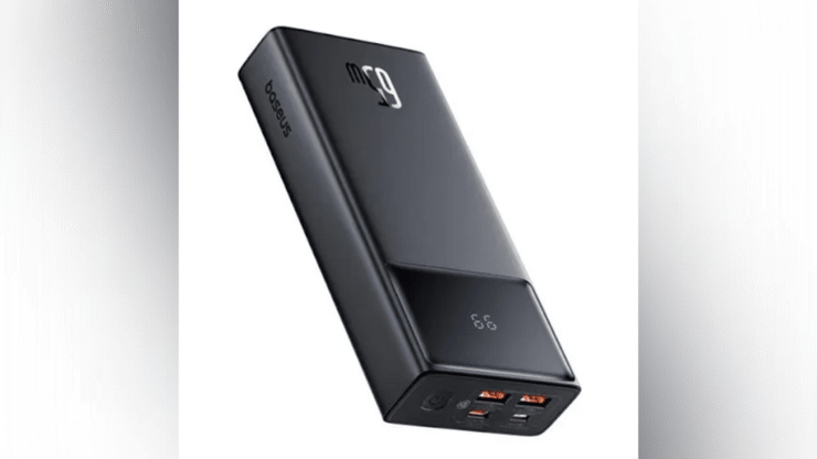 סוללה ניידת Baseus 20000mAh 65W