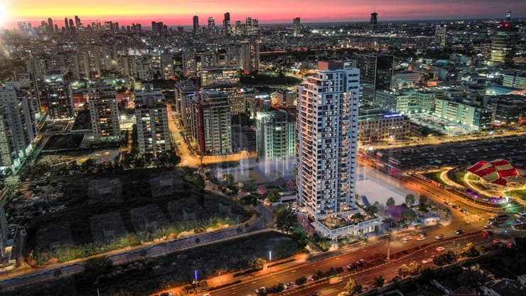 פרויקט KATA IDOL בקריה האקמית פתח תקווה (הדמייה: VIEW POINT) פרויקט KATA IDOL בקריה האקמית פתח תקווה