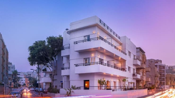 המלון ברחוב הירקון (צילום: באדיבות המרחב החברתי) מלון לחיילים