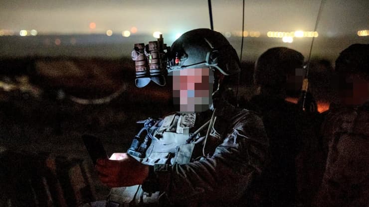 חיילי גדוד השריון 9215 שבחטיבה 205 במהלך מבצע מרכבות גדעון בעזה