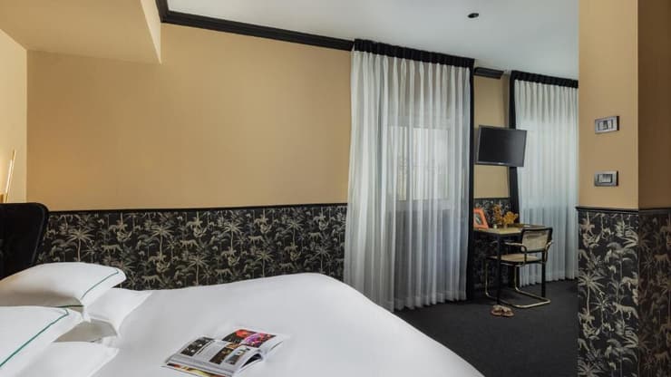 חדר במלון (צילום: באדיבות המרחב החברתי) מלון לחיילים