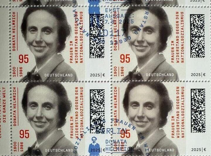 הבול לזכרה של דונטה הלמריך הבול לזכרה של דונטה הלמריך