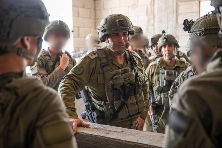 הרמטכ״ל אייל זמיר בסיור שטח ברצועת עזה