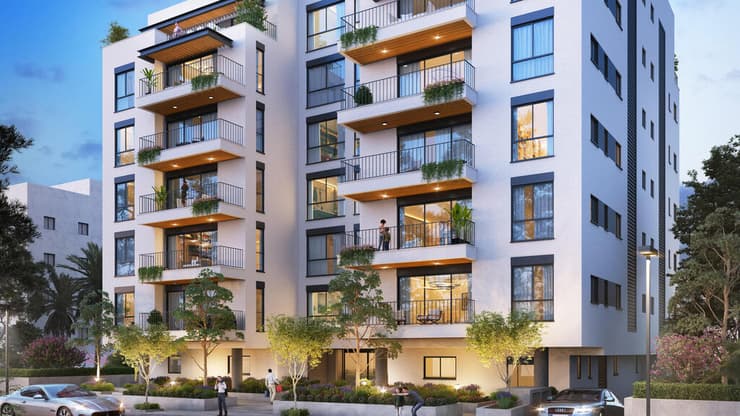 הדמיית הבניין החדש ברחוב אלכסנדר ינאי שייבנה במסגרת התחדשות עירונית (הדמיה: איוולב מדיה) הדמיית הבניין החדש ברחוב אלכסנדר ינאי שייבנה במסגרת התחדשות עירונית