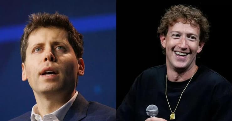 מארק צוקרברג וסם אלטמן