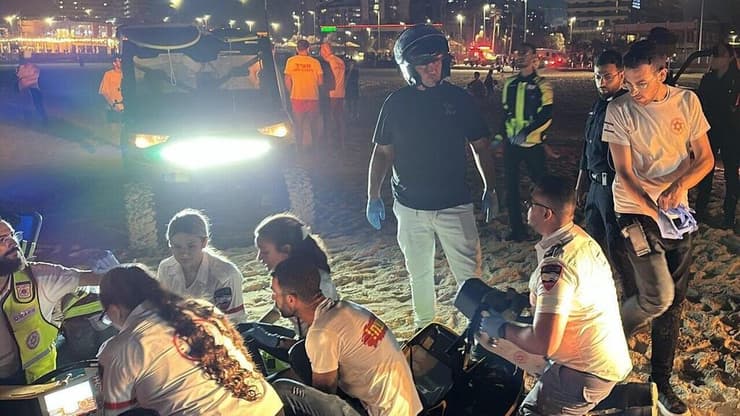 טביעת בן 70 בחוף ליד אשדוד