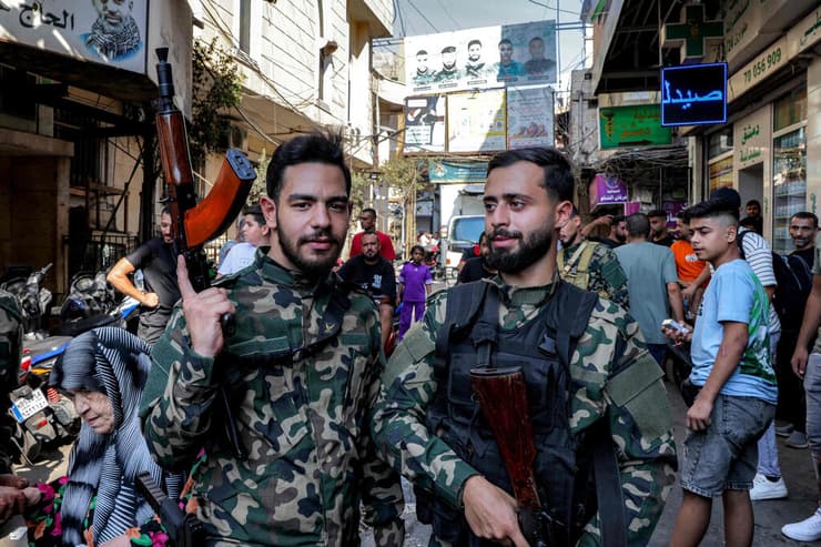 לבנון מסירת נשק מחנות פליטים פלסטיניים פלסטינים ארגונים בורג' אל בראג'נה