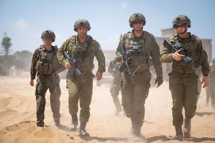 צילום: דובר צה"ל הרמטכ״ל אייל זמיר בסיור שטח ברצועת עזה