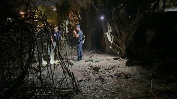 הפגיעה בחצר הבית