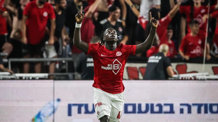 קרדיט רחב. דאפאה (צילום: עוז מועלם) דניאל דאפאה הפועל ת"א