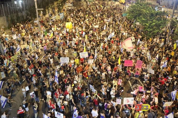 צילום: מוטי קמחי מחאה בבגין