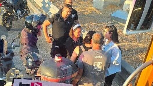 מעצר חשודה בגין דברי הסתה בכיכר הבימה