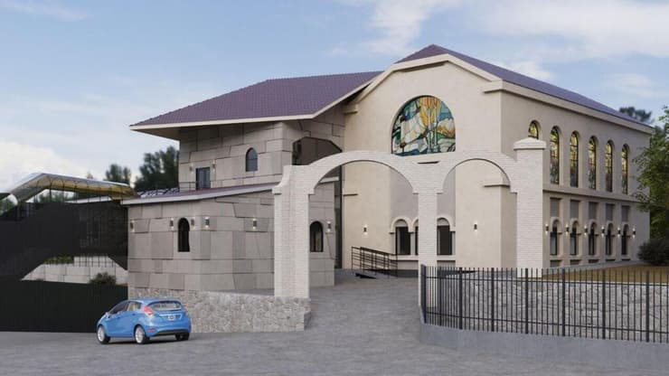 הדמיה של המבנה