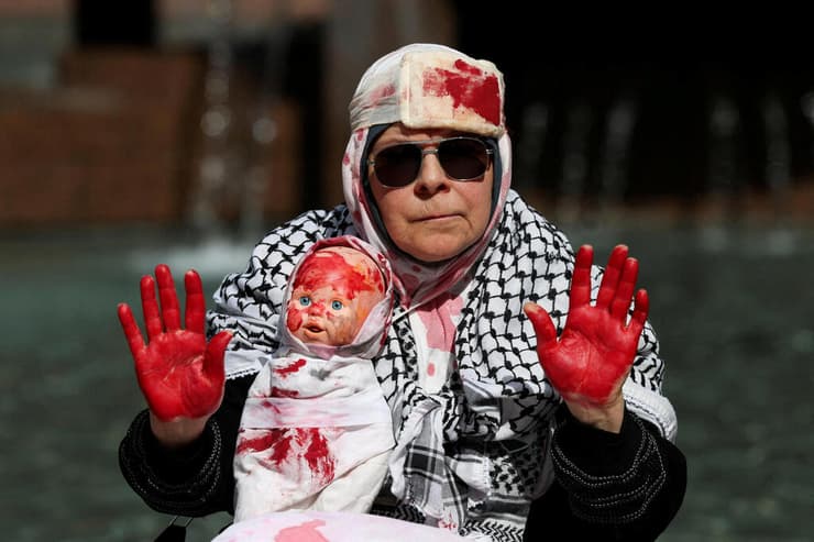 אוסטרליה יום הפגנות נגד ישראל סידני