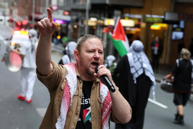 אוסטרליה יום הפגנות נגד ישראל סידני