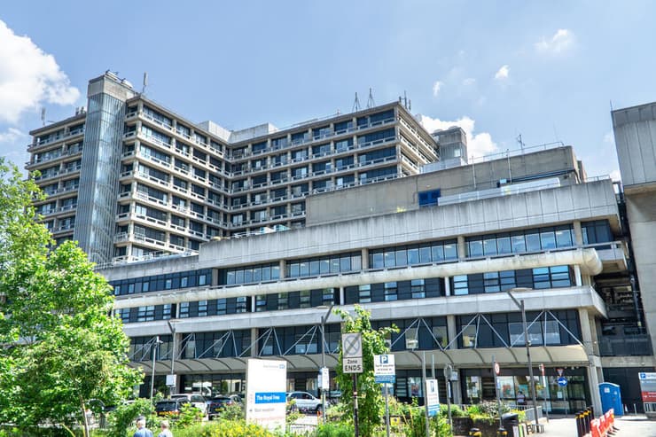 בריטניה בית חולים רויאל פרי של ה NHS שירות הבריאות הלאומי צפון לונדון