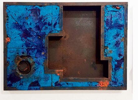 עבודה של אבינדב בגין | צילום: שמעון יאיר כהן yk14486854