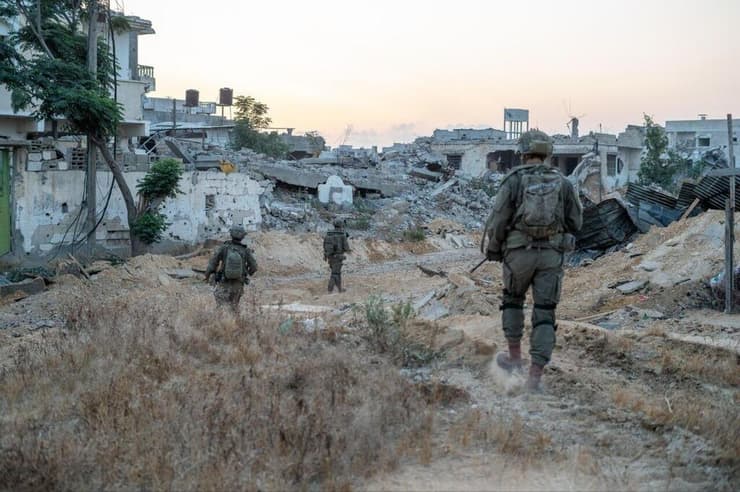 צוות הקרב של חטיבת הצנחנים בלחימה בחאן יונס
