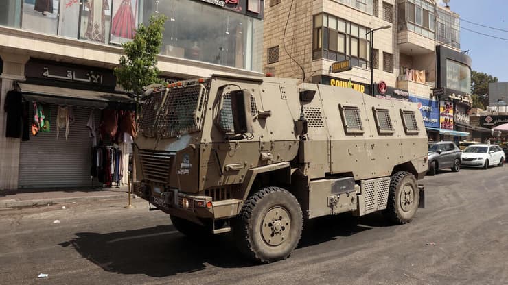  עימותים בין פלסטינים לכוחות צה"ל ברמאללה
