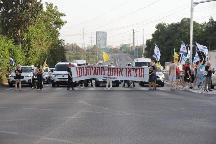 צומת רעננה ( צילום: נמרוד גליקמן) צומת רעננה