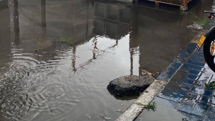 גשם באשקלון