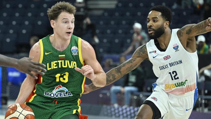 משחק טוב שלו. יוקובאיטיס (צילום: Heikki Saukkomaa / LEHTIKUVA / AFP) רוקאס יוקובאיטיס