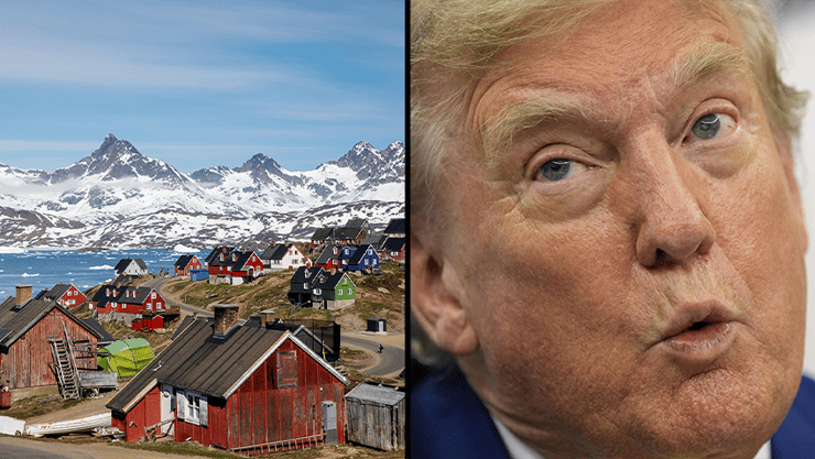 נשיא ארה"ב, גרינלנד