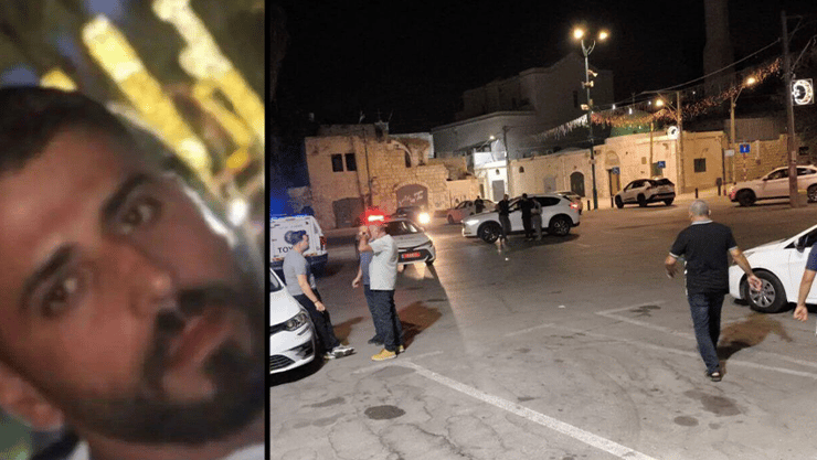 זירת הרצח בלוד